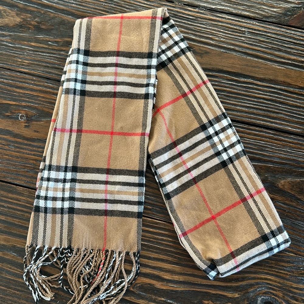 Plaid Scarf